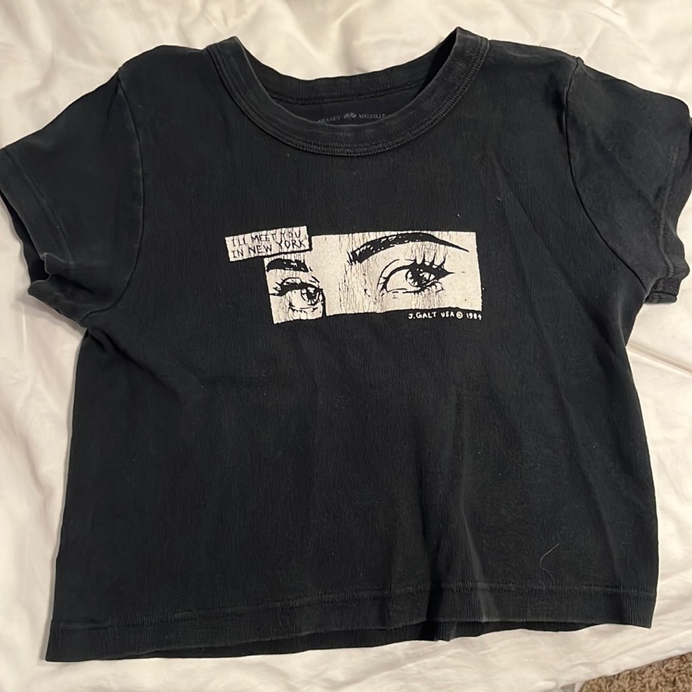 Brandy Melville graphic eye tee